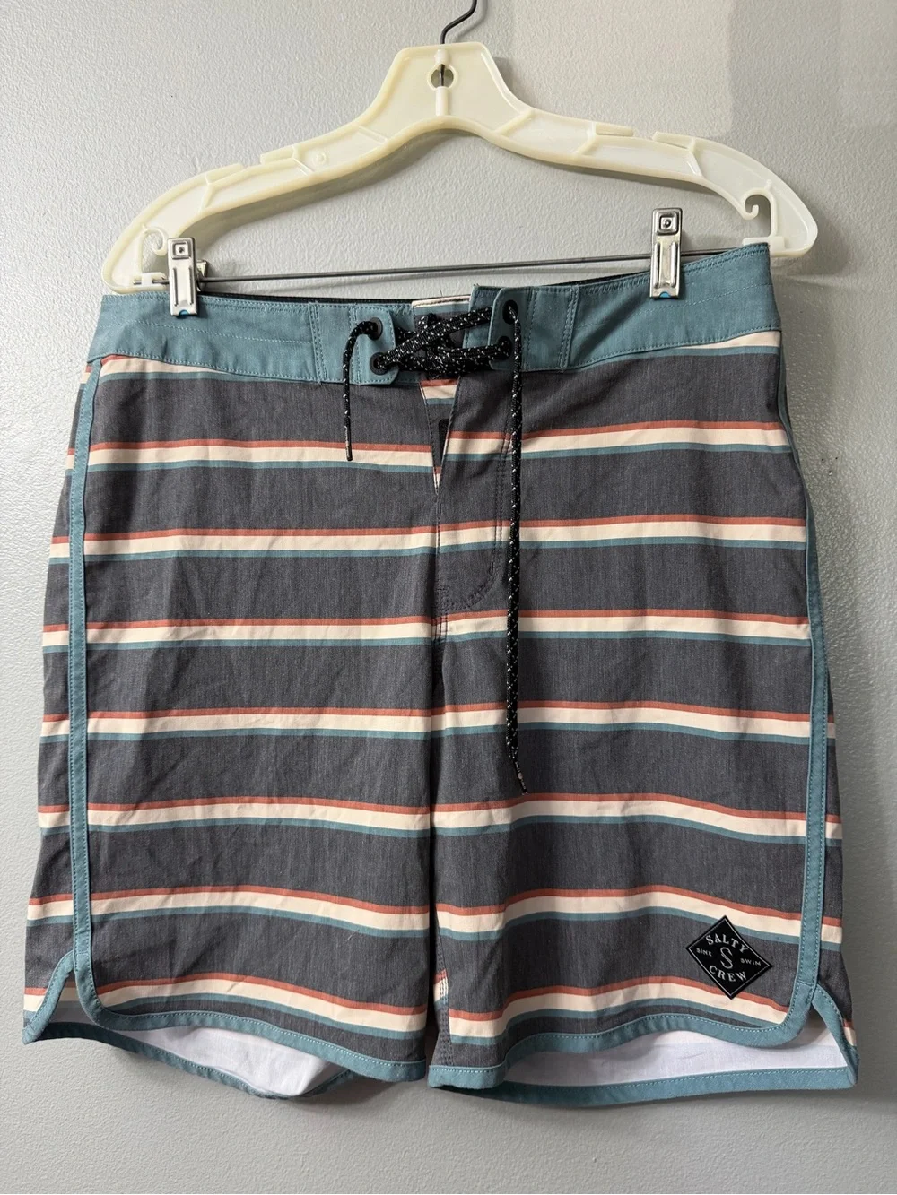 Salty Crew  Striped Board Shorts 30